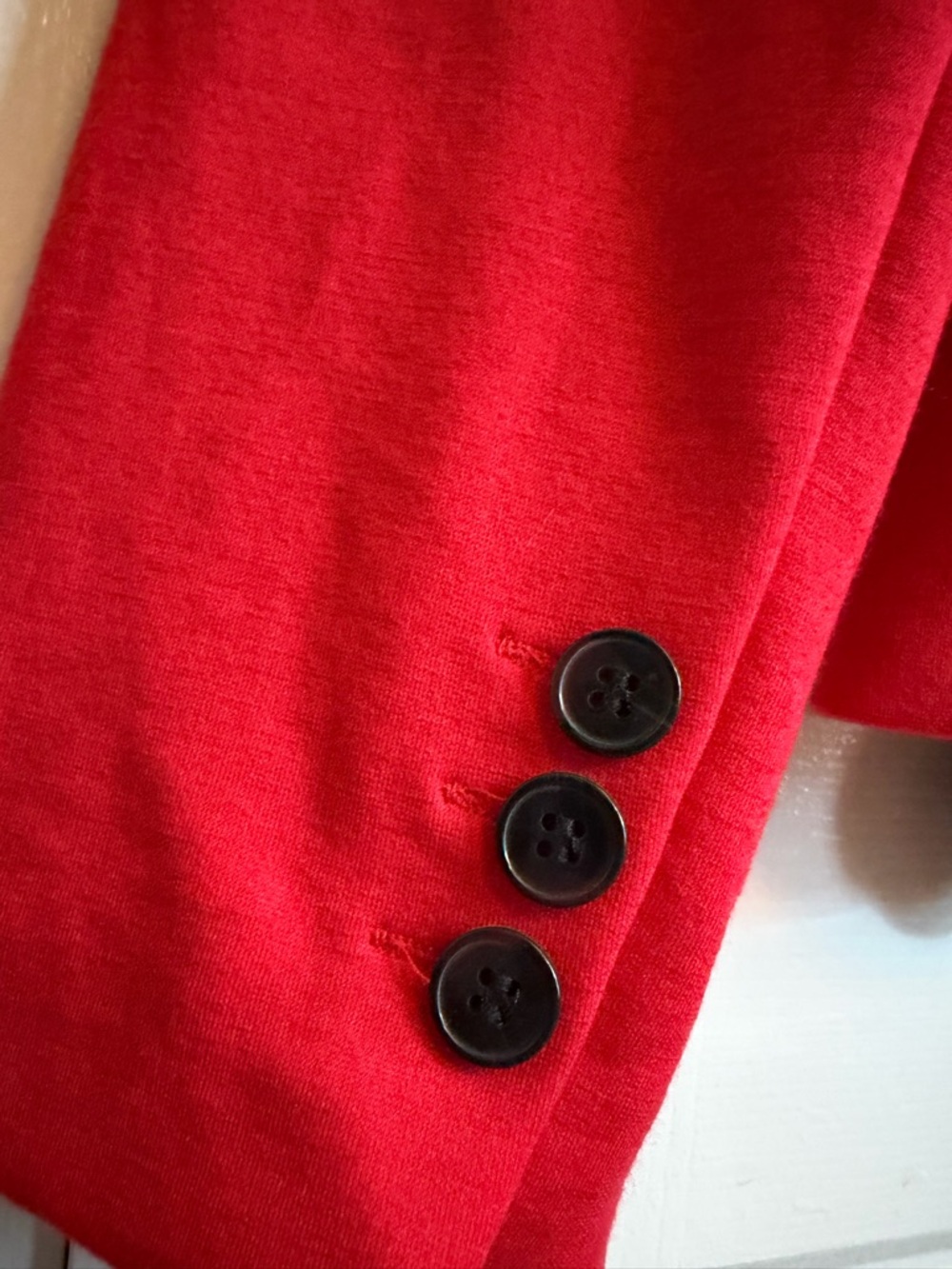 Single Button Blazer Jacket Medium Dalia Red - Picture 4 of 7